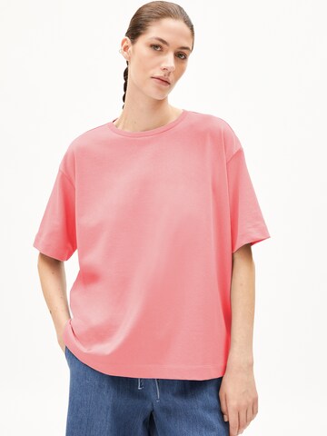 ARMEDANGELS Shirt 'Giannaa' in Zwart: voorkant