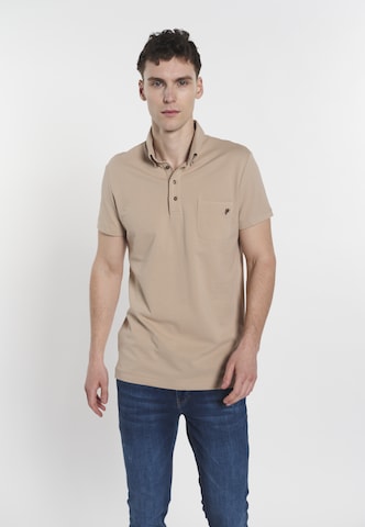 DENIM CULTURE - Camiseta 'Hampus' en beige