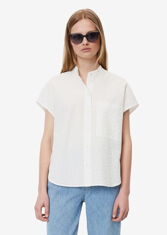 Camicia da donna di Marc O'Polo DENIM in bianco: frontale