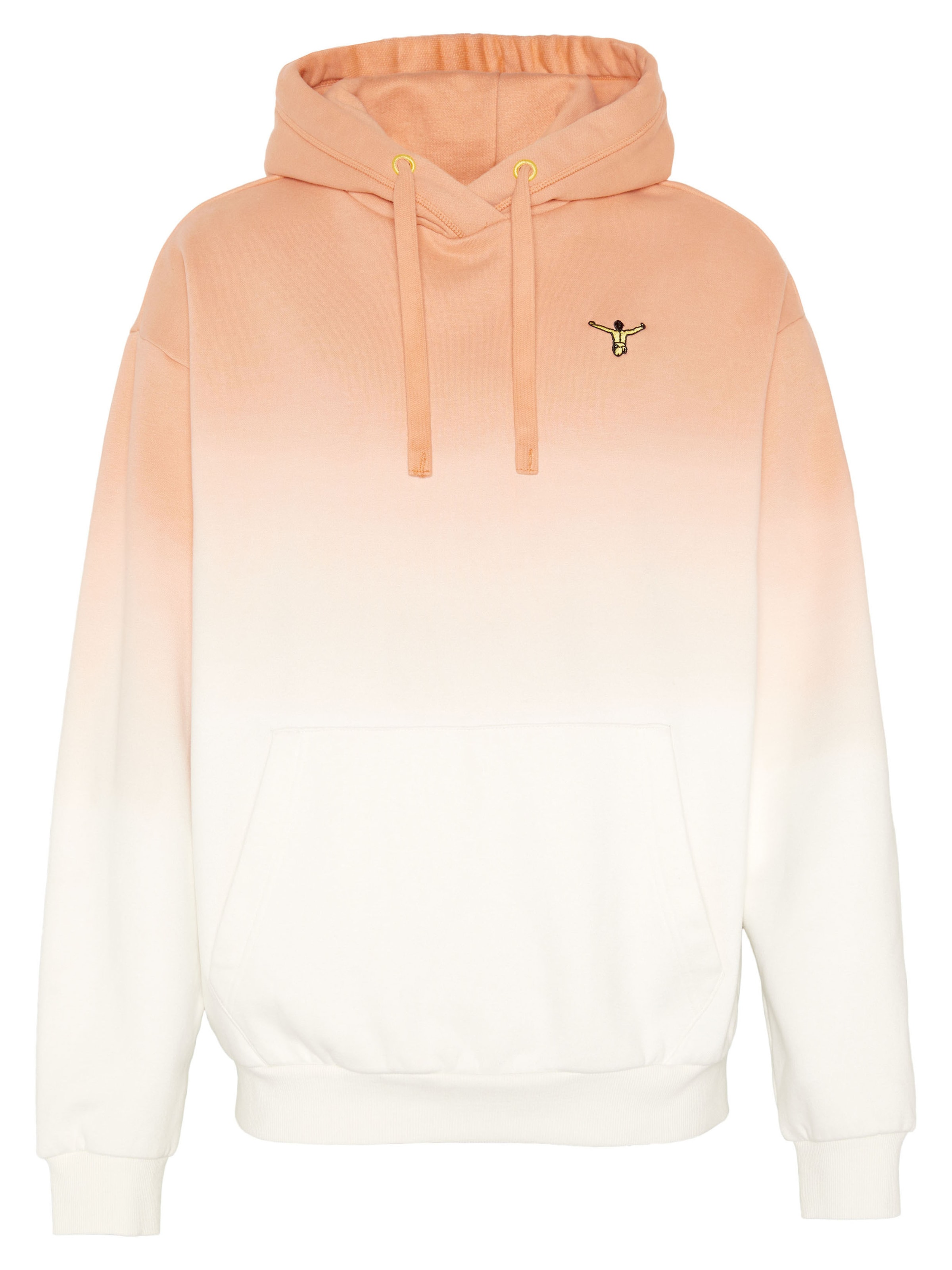 CHIEMSEE Sweatshirt ' mit Farbverlauf ' in Orange: front