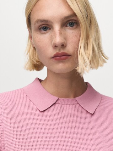 Pull-over 'RAYO' MANGO en rose