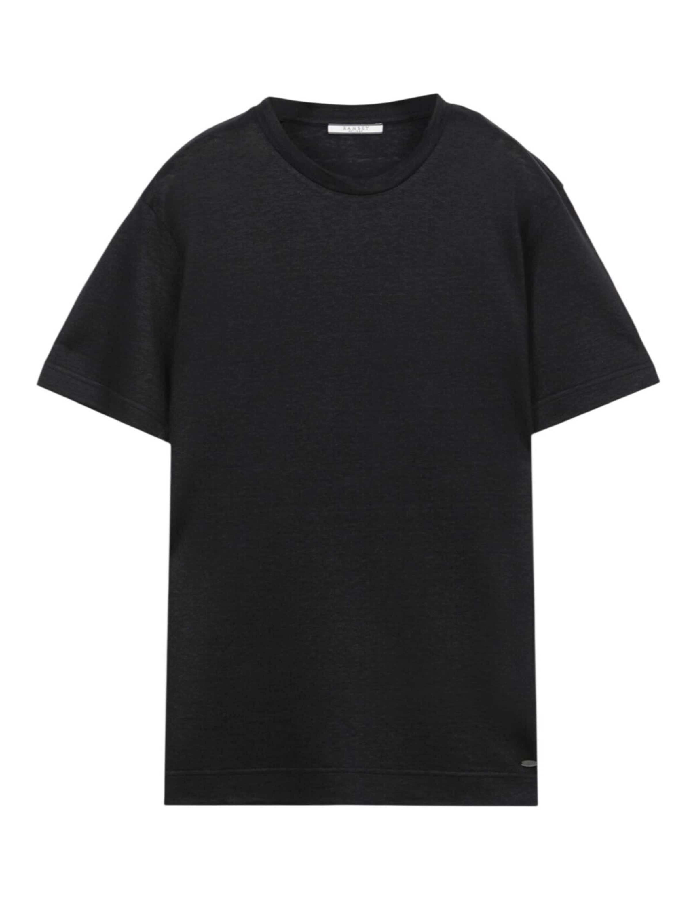 Ramsey Shirt in Black: front