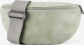 Fritzi aus Preußen Gürteltasche 'Bum' in Grün: Vorderseite