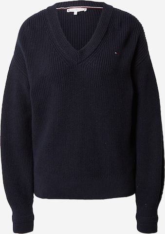 TOMMY HILFIGER Trui in Blauw: voorkant