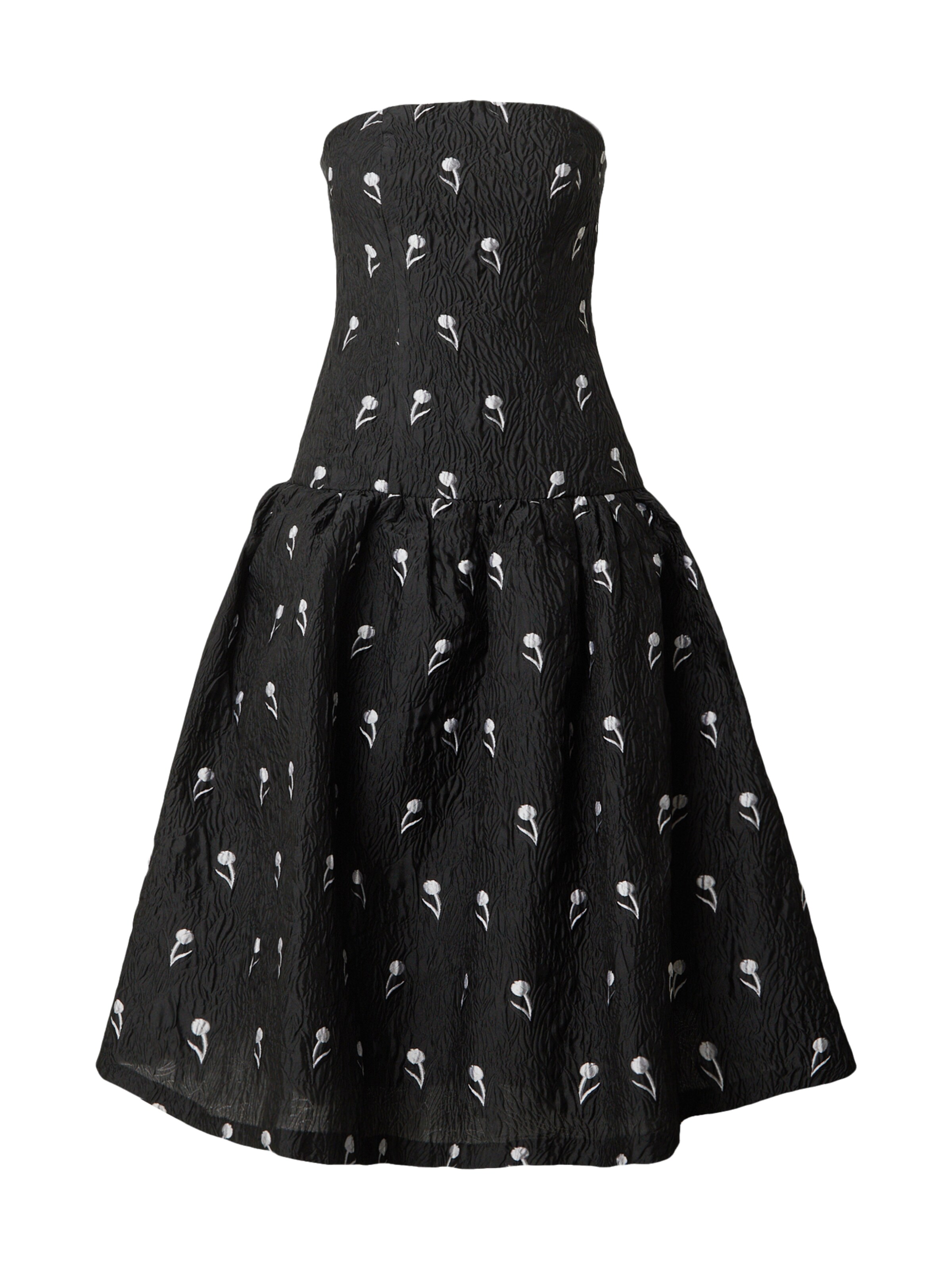 True Decadence Šaty – černá: přední strana