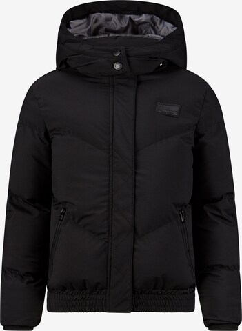 Retour Jeans Winter Jacket 'Abby' in Black: front