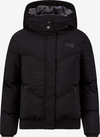 Retour Jeans Winter Jacket 'Abby' in Black: front