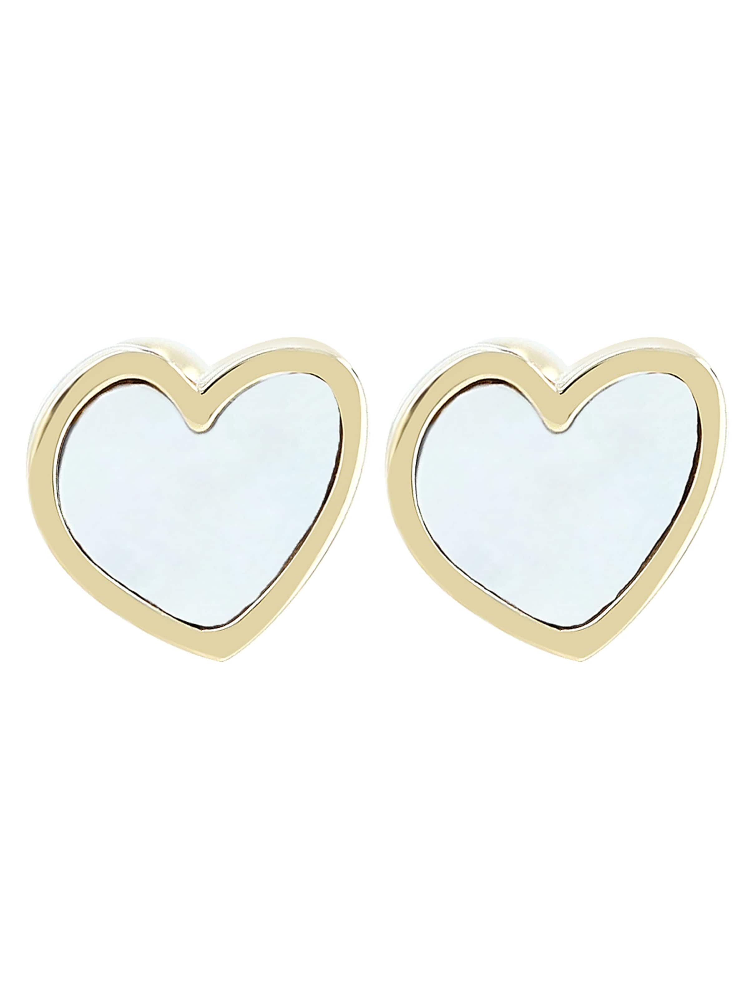Akzent Earrings 'Sarang, langlebig' in Gold: front