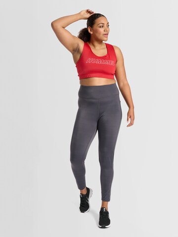 Hummel - Soutien Bustier Soutien de desporto em vermelho