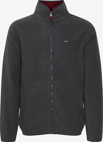 FQ1924 Fleece jas 'BROR' in Grijs: voorkant