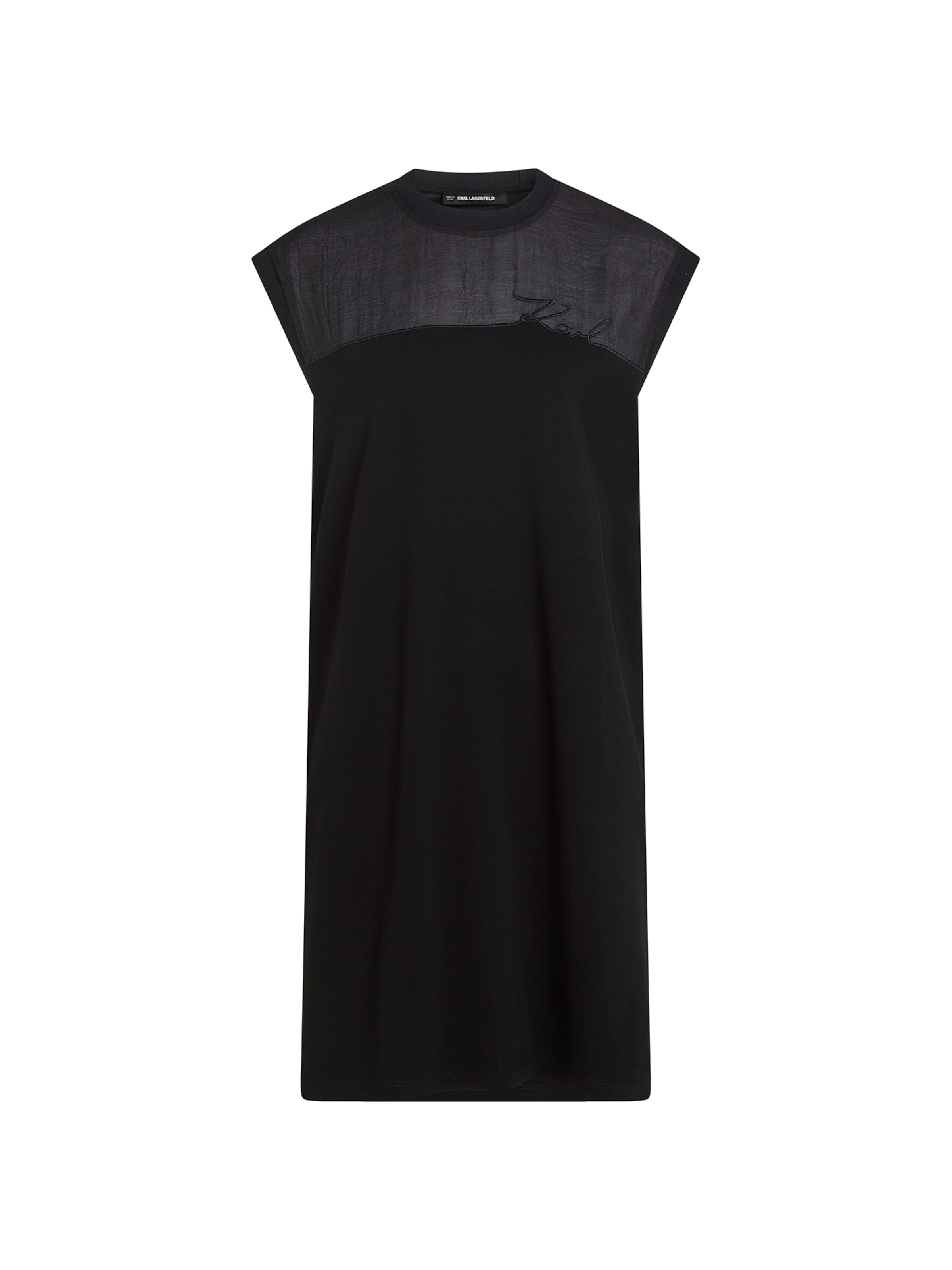 Karl Lagerfeld Dress in Black: front