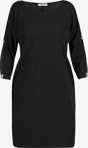 Robe de cocktail Karko en noir : devant