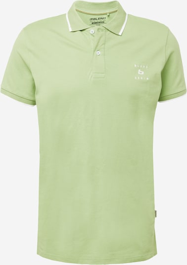 BLEND Shirt in Light green / White, Item view