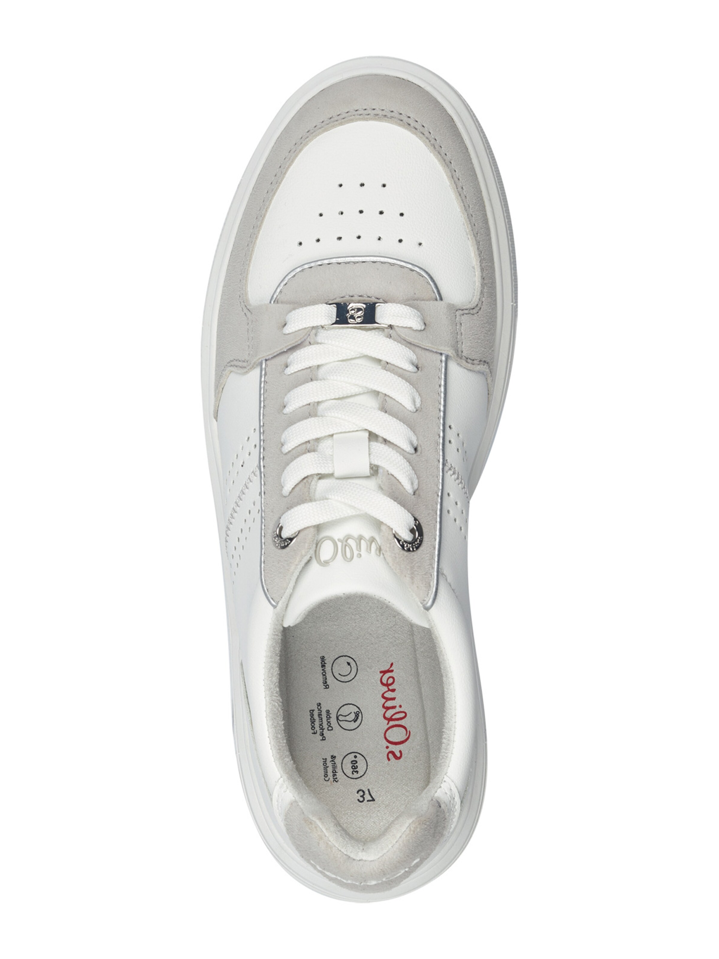 s.Oliver Sneaker in Weiß