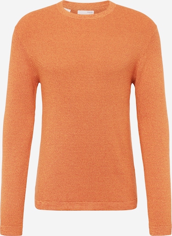 SELECTED HOMME Sweater in Orange: front