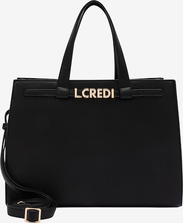 Sac bandoulière 'Olejandra' L.CREDI en noir : devant