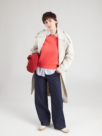 NÜMPH Pulóver 'NUBIR' - narancs