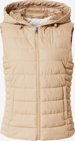 s.Oliver Bodywarmer in Beige: voorkant