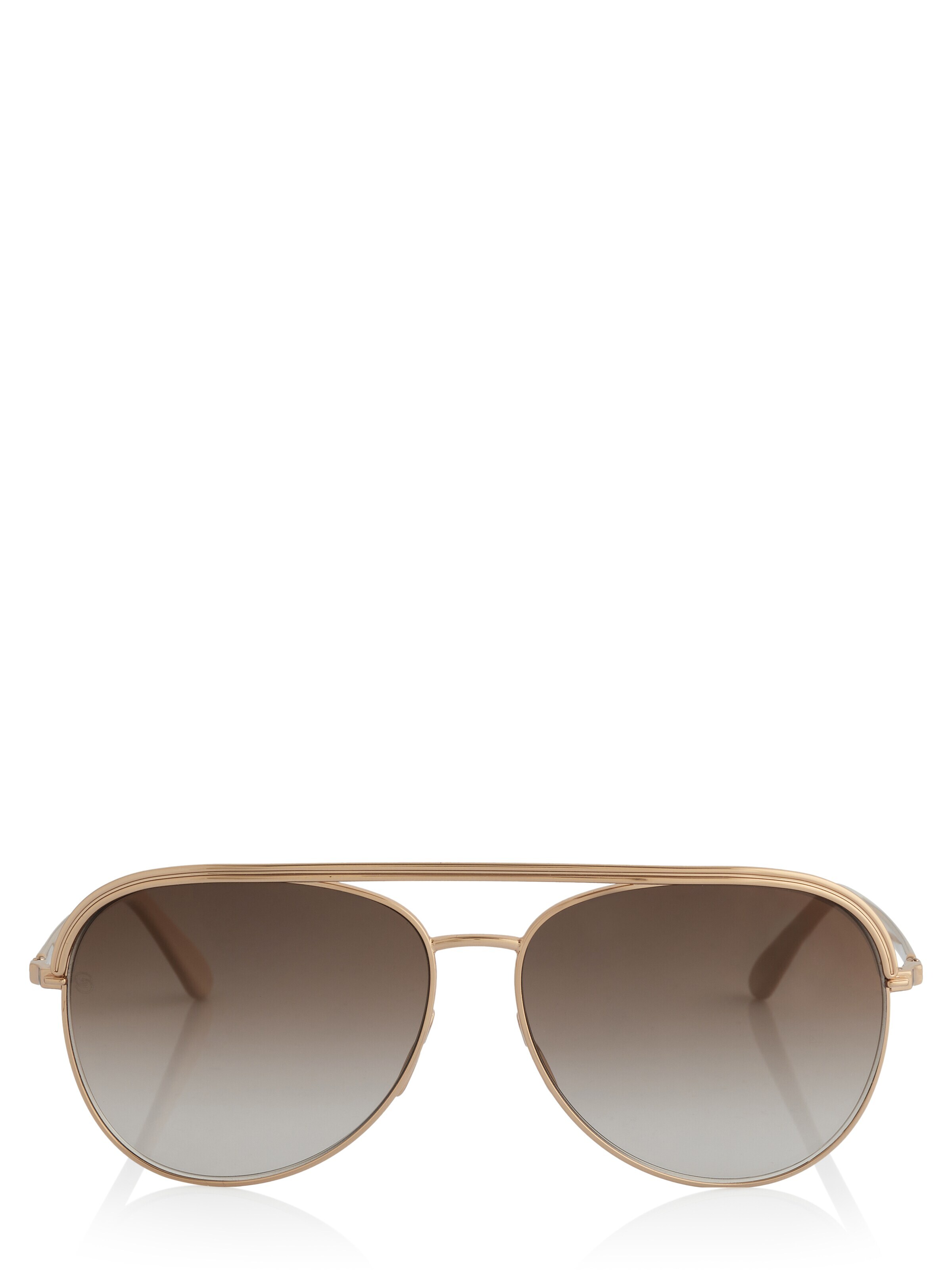Lunettes de soleil ELIE SAAB en or