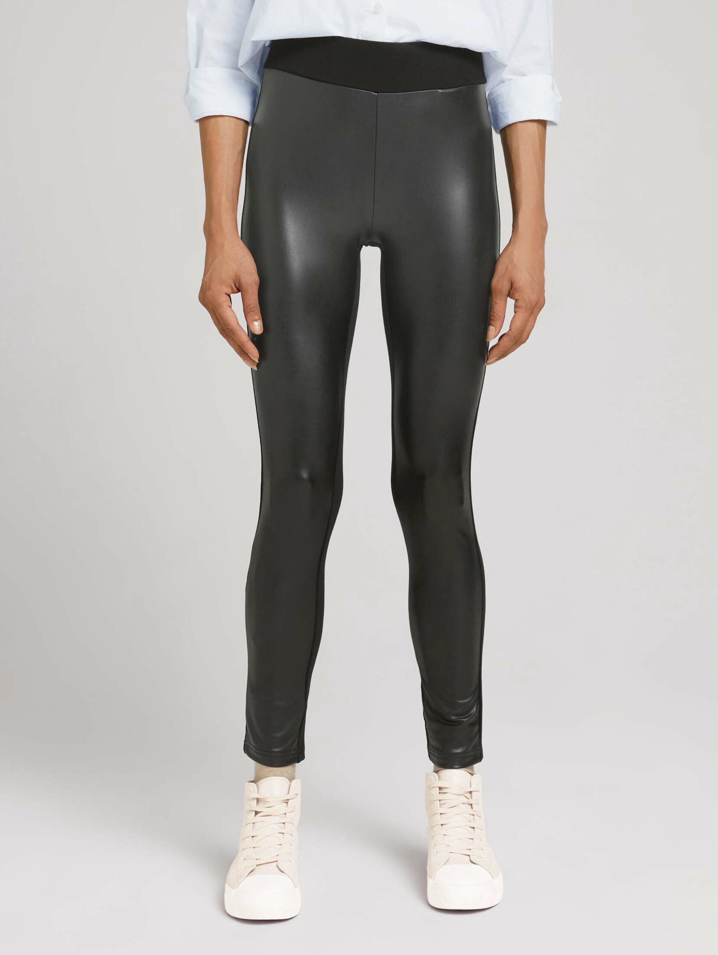Frauen Große Größen TOM TAILOR Leggings in Schwarz - PA15748 Frauen Große Größen TOM TAILOR Leggings in Schwarz - PA15748