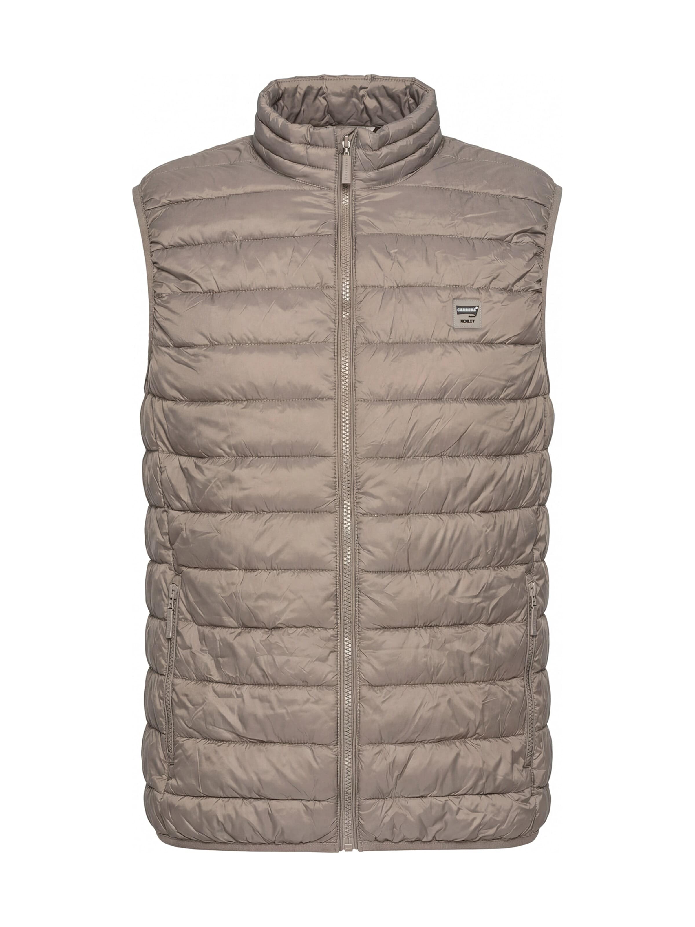 Carrera Jeans Weste 'Windproof'‌ in Beige: Vorderseite