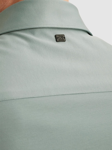 Regular fit Camicia 'Elevated Knit shirt' di VANGUARD in verde