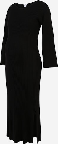Lindex Maternity - Vestido 'Sienna' en negro: frente