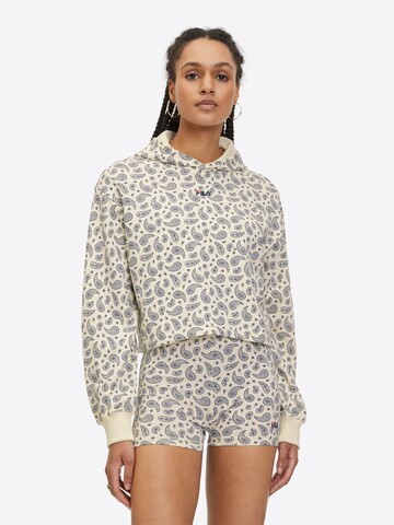 FILA Sweatshirt 'LUXOR' i beige: framsida