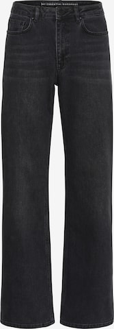 Jean My Essential Wardrobe en noir : devant