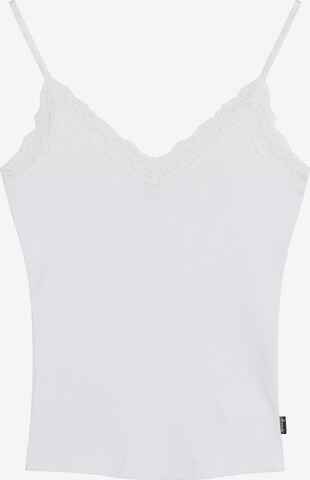 Superdry Top in Wit: voorkant