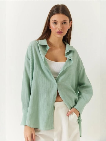 Chemisier Bianco Lucci en vert