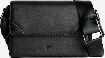 Bershka Olkalaukku värissä musta: etupuoli