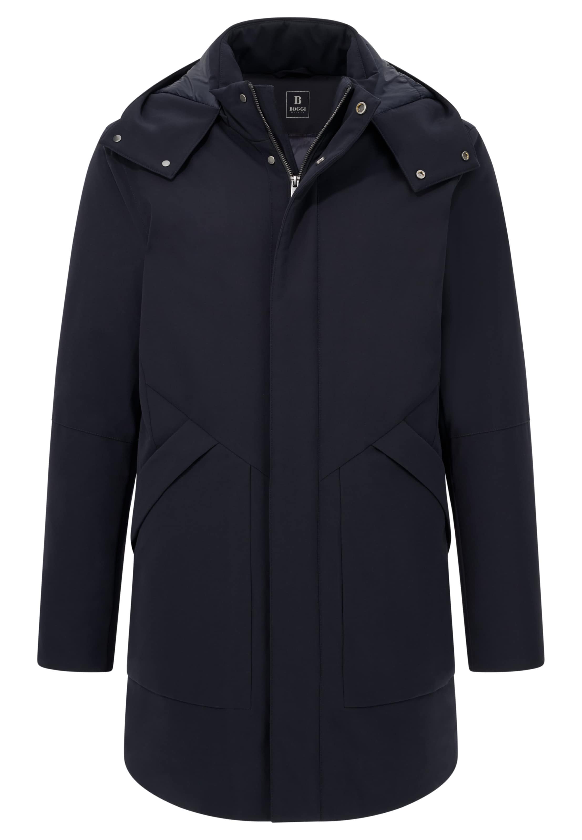 Boggi Milano Kevad-sügisparka 'Tech', värv sinine: eest vaates