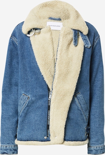 Geacă de primăvară-toamnă 'Sherpa' Calvin Klein Jeans pe denim albastru, Vizualizare produs