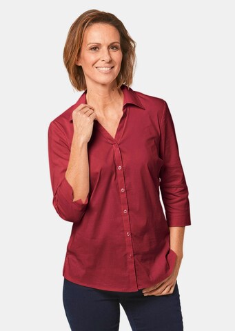 Goldner Blouse in Rood: voorkant