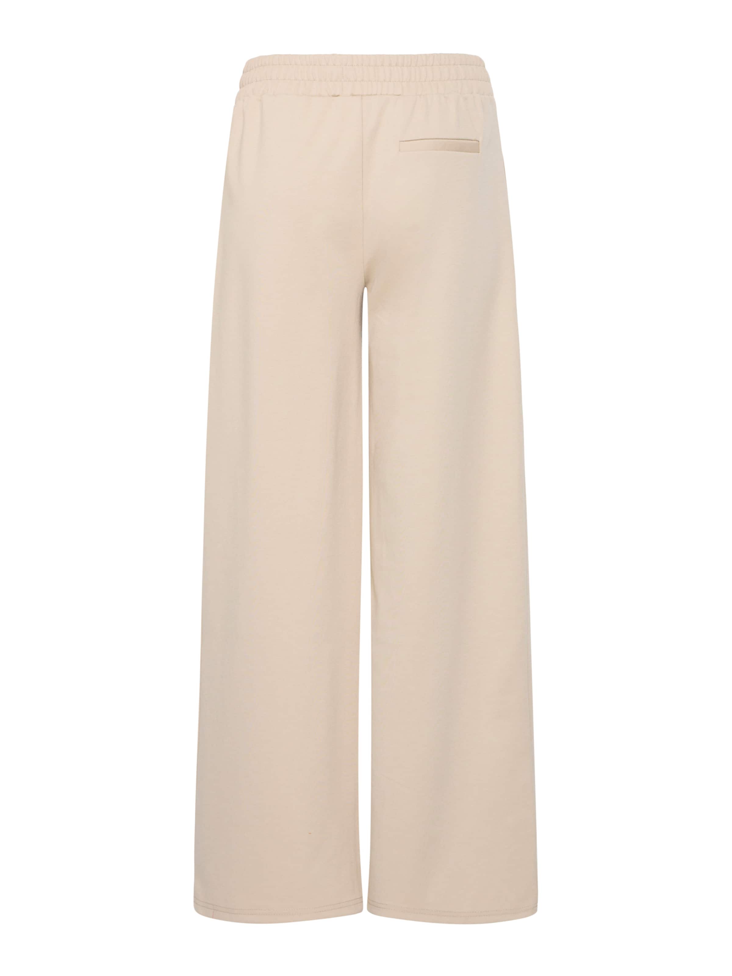 Wide Leg Pantalon à pince 'IHKate' ICHI en beige