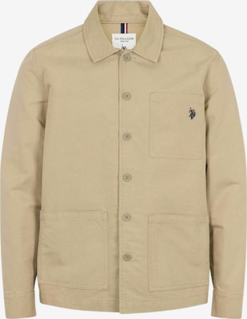 U.S. POLO ASSN. Košile ' Connor Overshirt ' – béžová: přední strana