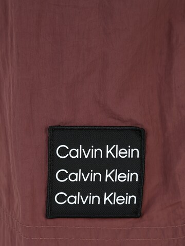 Calvin Klein Underwear Board Shorts in Brown