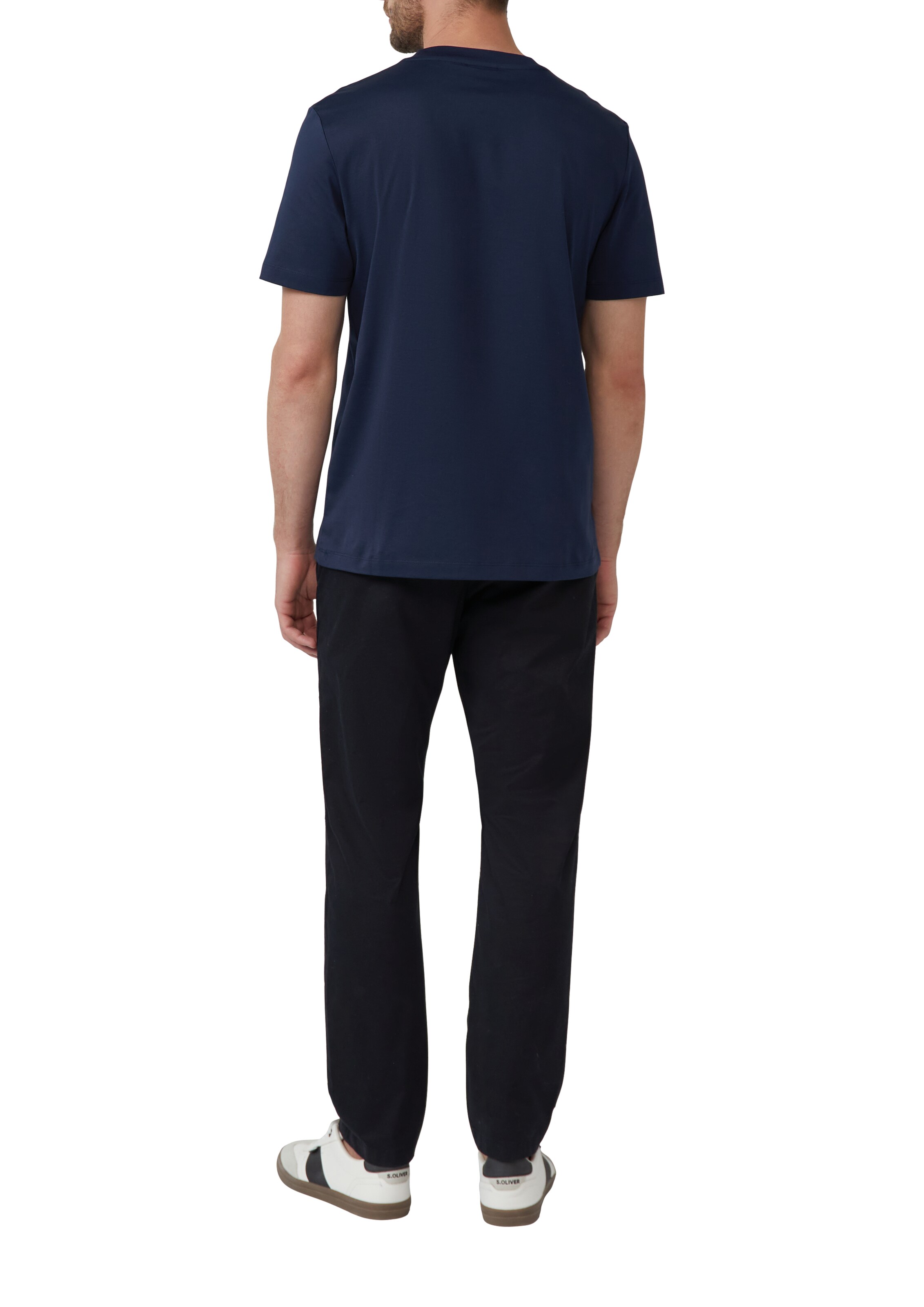 s.Oliver BLACK LABEL - Camiseta en azul