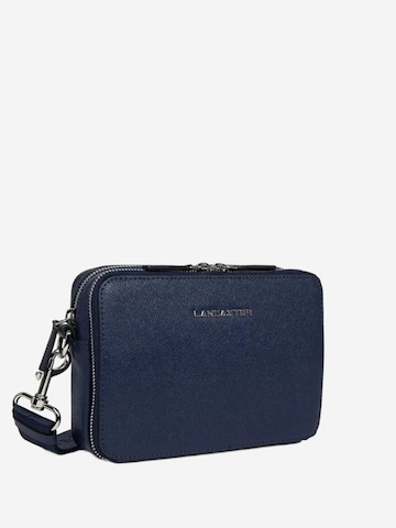Sac à bandoulière 'Homme Cuir Delphino Lucas' LANCASTER Paris en bleu