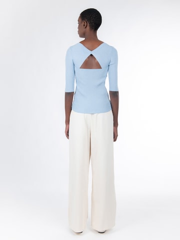 mėlyna Influencer Megztinis