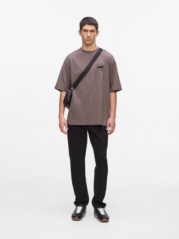 Tricou de la Karl Lagerfeld pe mov