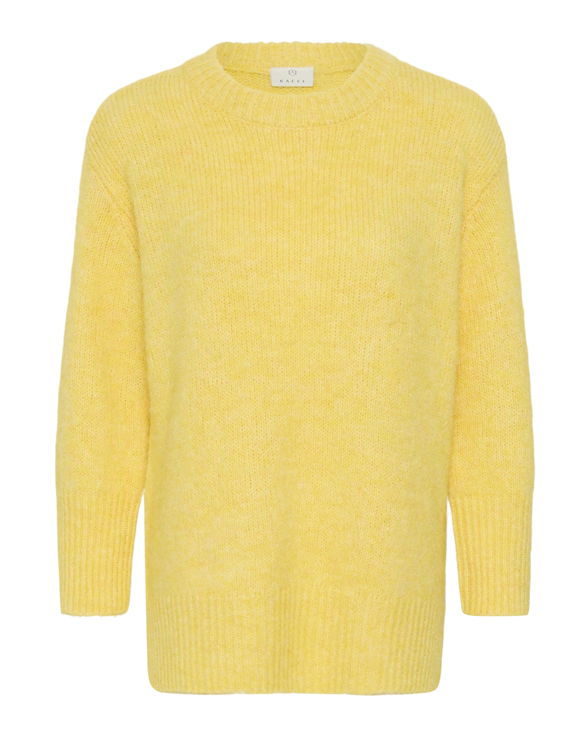 Kaffe - Jersey 'KACiona' en amarillo: frente