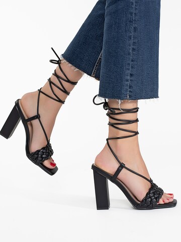 Celena Strap Sandals 'Chahra' in Black