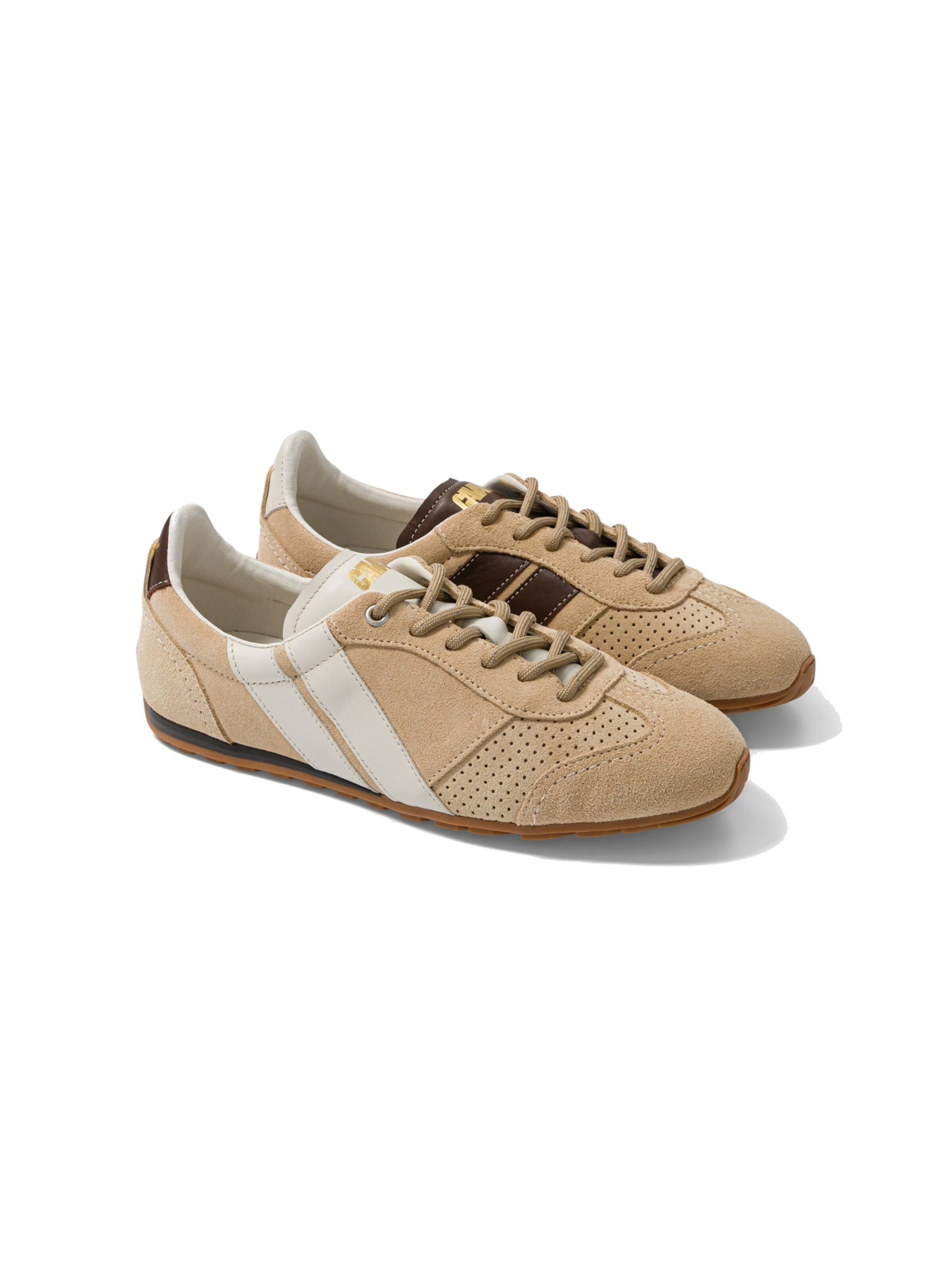 Scarpa slip-on ' BALLET ' di Caval in beige: frontale