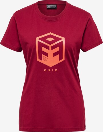 Hummel Performance Shirt 'Offgrid' in Red: front