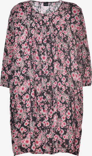 GOZZIP Tunic 'Johanne' in grau / pink / schwarz, Produktansicht