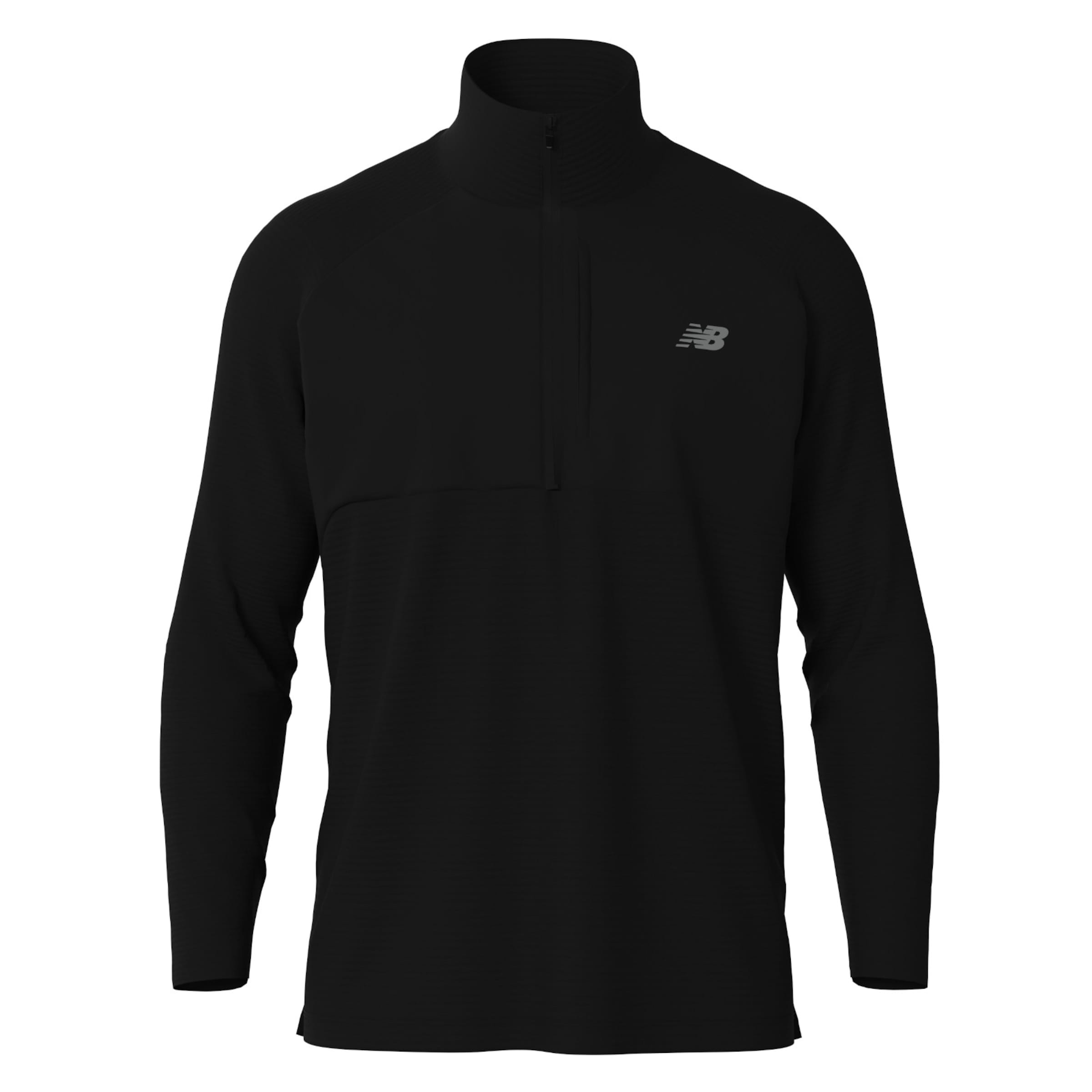 T-Shirt fonctionnel new balance en noir : devant