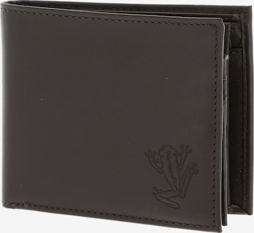 Porte-monnaies OXMOX en marron : devant