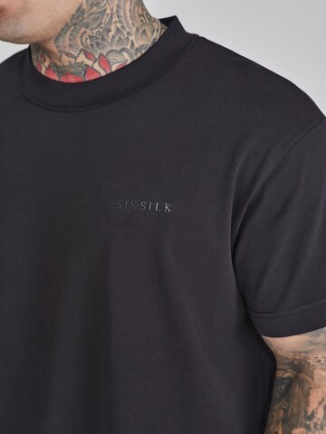 T-Shirt SikSilk en noir